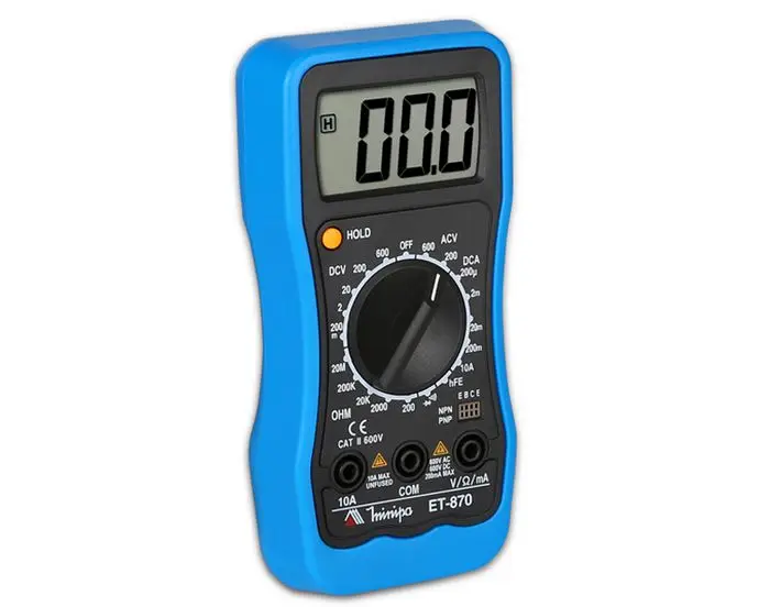 Высокоточный цифровой мультиметр Minipa ручной с ЖК дисплеем.|digital multimeter|lcd display