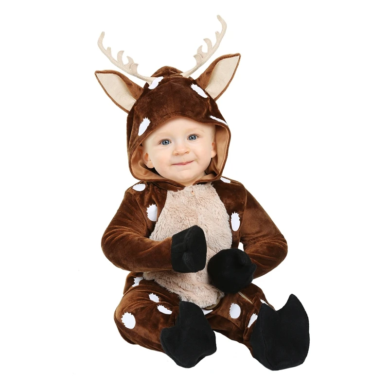 adorable baby deer infant halloween costume sweet fawn of the forest soft velvety made animal onesie size newborn to 18m - Where To Buy Infant Halloween Costumes adorable baby deer infant halloween costume sweet fawn of the forest soft velvety made animal onesie size newborn to 18m - Where To Buy Infant Halloween Costumes