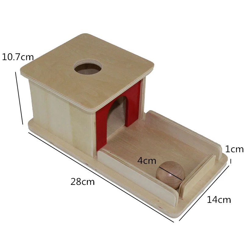 Монтессори Младенческая Детская игрушка деревянная постоянная цель коробка обучающая образовательная дошкольного обучения Brinquedos Juguets 24 месяца