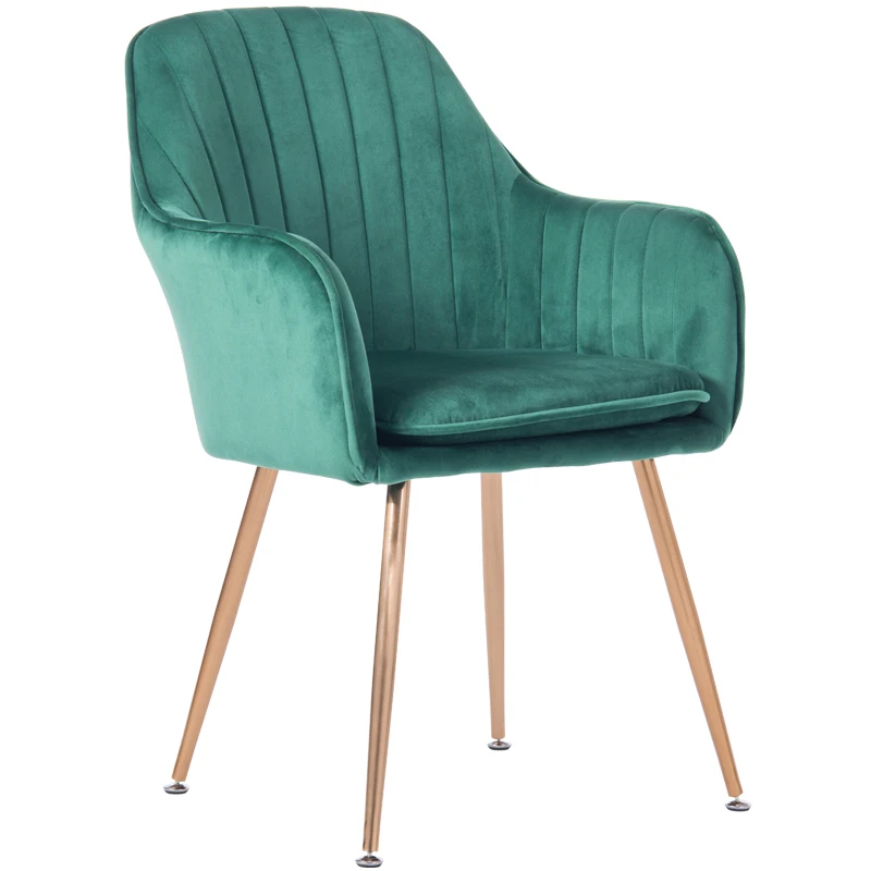 Нордический стиль кованого железа макияж стул спальня стул для маникюра спинка роскошный стул для столовой