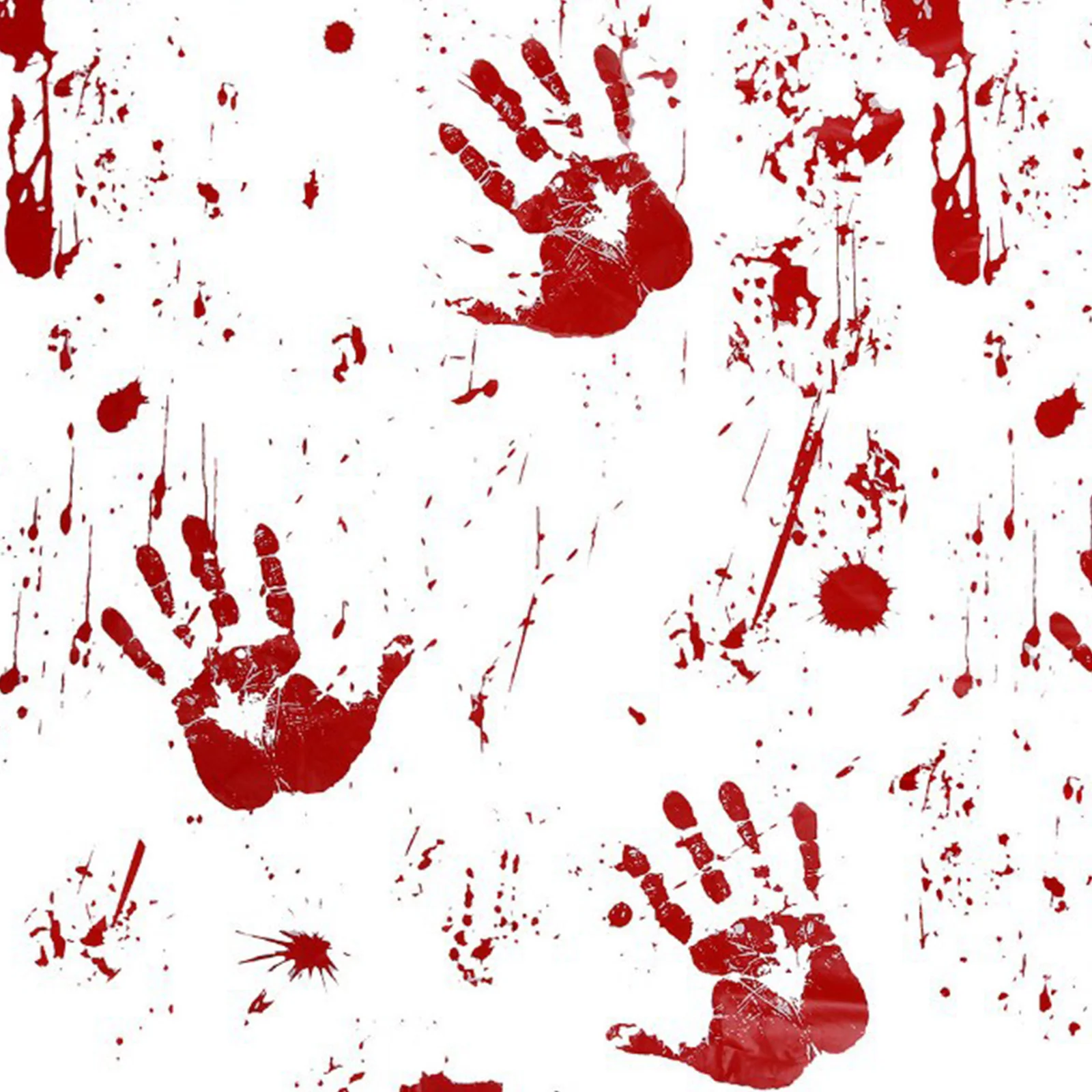 1 шт. скатерть для крови декор для Хэллоуина, вечеринки ужас ручной печати крови печати Фартук с кровавым рисунком Хэллоуин вечерние реквизит для дома с привидениями
