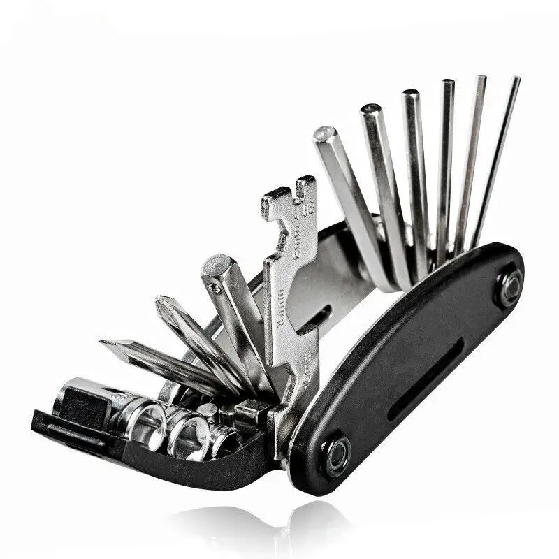 Cycling Bike Repair Tool 16 in 1 Multifunction MTB Mountain Bicycle Tools Kit |