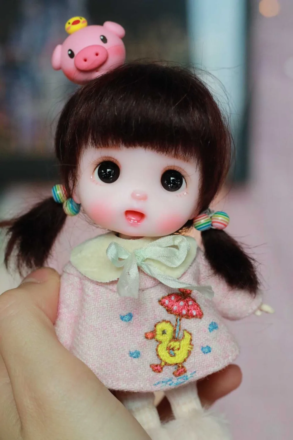 OB11 кукла голова Кастомизация 1/8 BJD куклы OB голова DIY кукла из полимерной глины