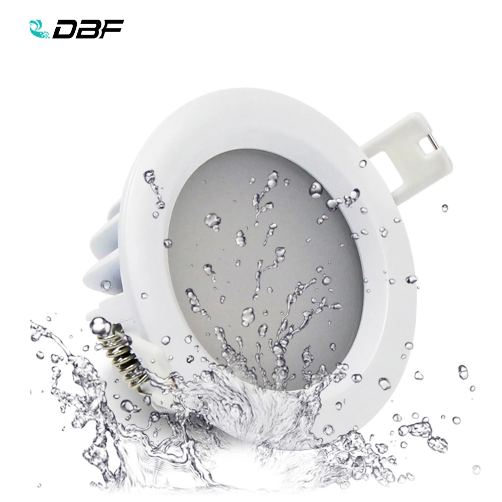 Billige [DBF] IP65 Wasserdichte LED Downlight 5 W 7W 9W 12W 15W LED Spot licht für Bad LED Einbau Decke Lampe AC 110V 220V