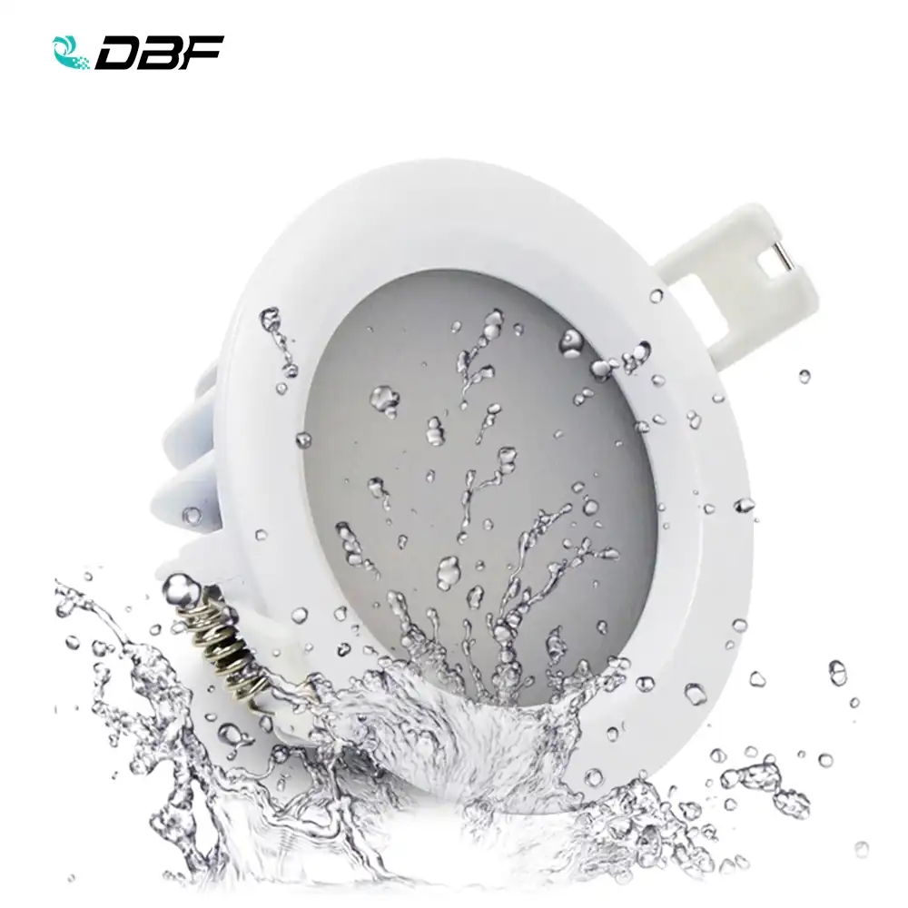 Dbf Ip65 Waterproof Led Downlight 5w 7w 9w 12w 15w Led Spot Light For Bathroom Led Recessed Ceiling Lamp Ac 110v 220v Led Spot Light Spot Lightled Downlight Aliexpress