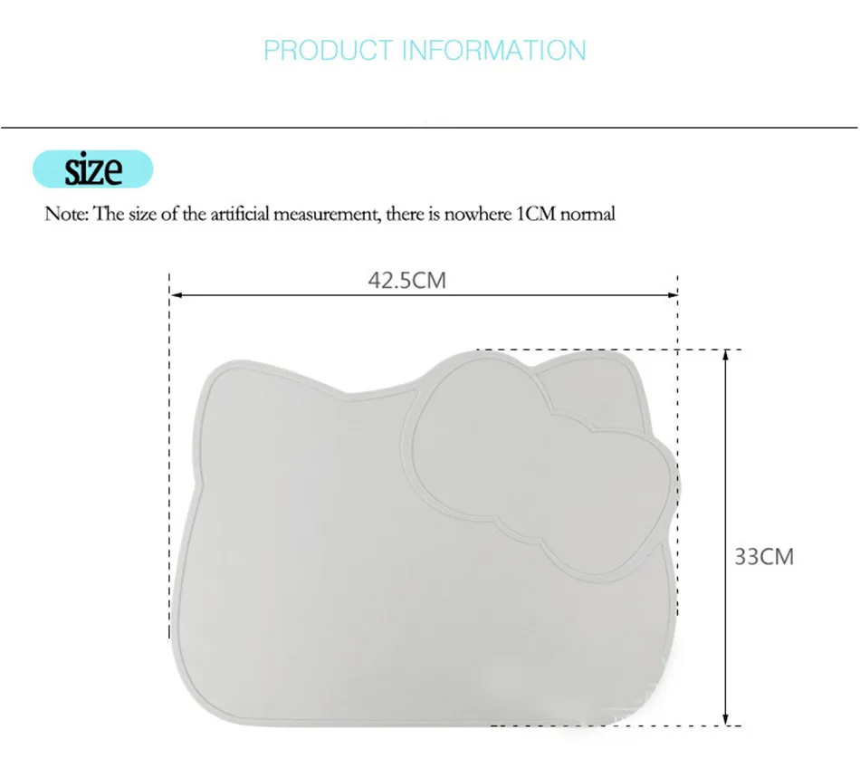 Мультяшные Водонепроницаемые силиконовые подставки под столовые приборы для малышей качественные детские столовые приборы из силикагеля большой размер BPA бесплатно