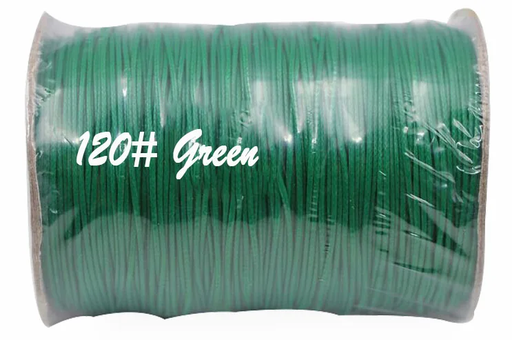 

200Yards/roll+1.5mm Green Korea Cotton Waxed Wax Cord Corduroy Rope Cord Thread+DIY Jewelry Bracelet String Accessories