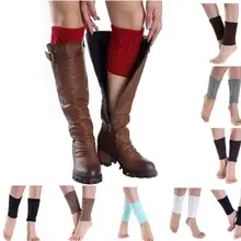 Новые стильные короткие вязаные носки, гетры, сапоги, защита до середины икры, теплые эластичные женские носки, дышащие носки, Meias Hocok