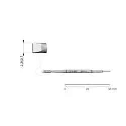 JBC C210-020 картриджи для T210 точность наконечник