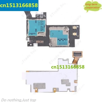 

20 pieces/lot card flex For Samsung Galaxy Note 2 LTE N7105 SIM Card Connector and Memory Card Holder Flex Cable
