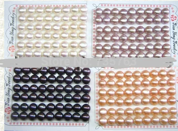 

xiuli 000296 wholesale10mm half drilled 100 PCS freshwater pearl