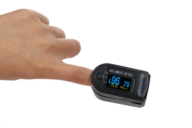 Top Quality Color LED Fingertip Pulse Oximeter with software & 24H