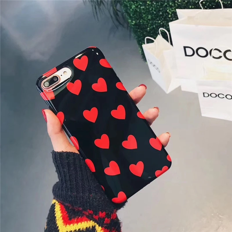 YESPURE Блестящий шикарный женский чехол для телефона Iphone X 8 8plus 7 7plus 6 6s 6plus|cover for