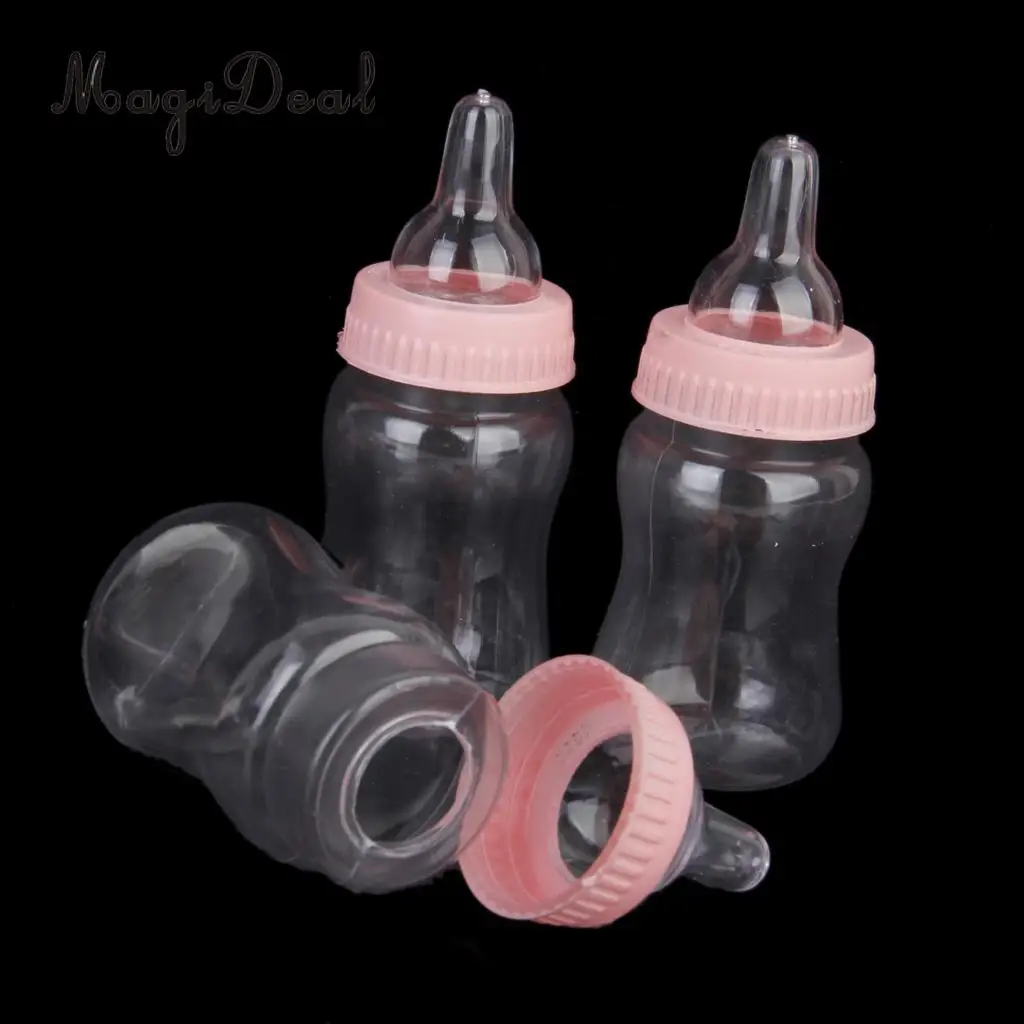 22pcs/Set Mini Pacifier Necklaces Feeding Bottle Game Gifts Baby Shower
