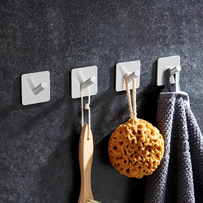 Stainless Steel Storage Hook Diagonal Multiple Storage Hooks For Coat