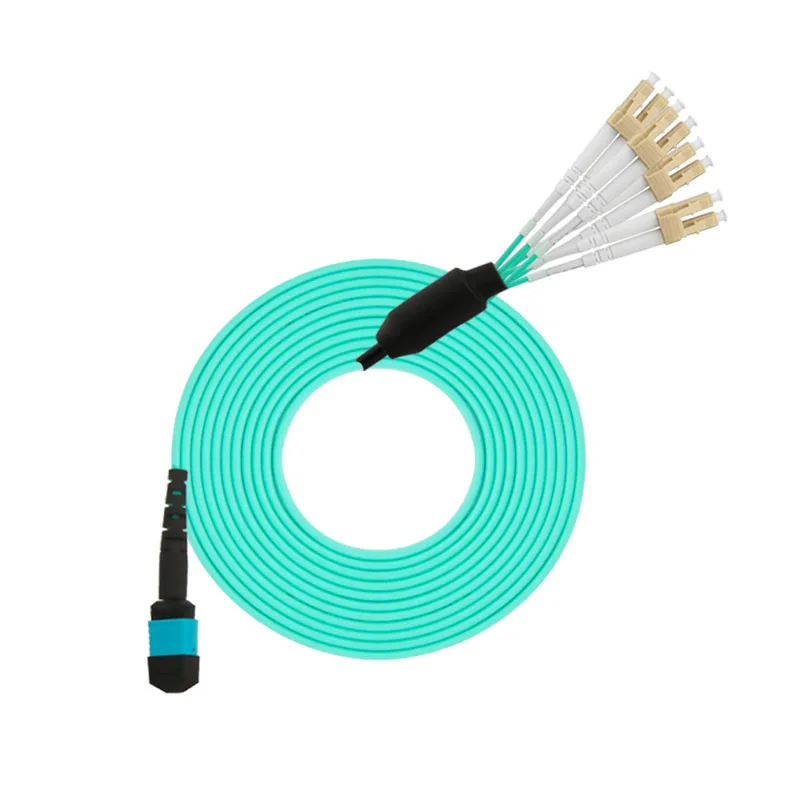 

MPO/APC-LC/APC 8 Core Fiber Optic Patch Cord Cables 3M