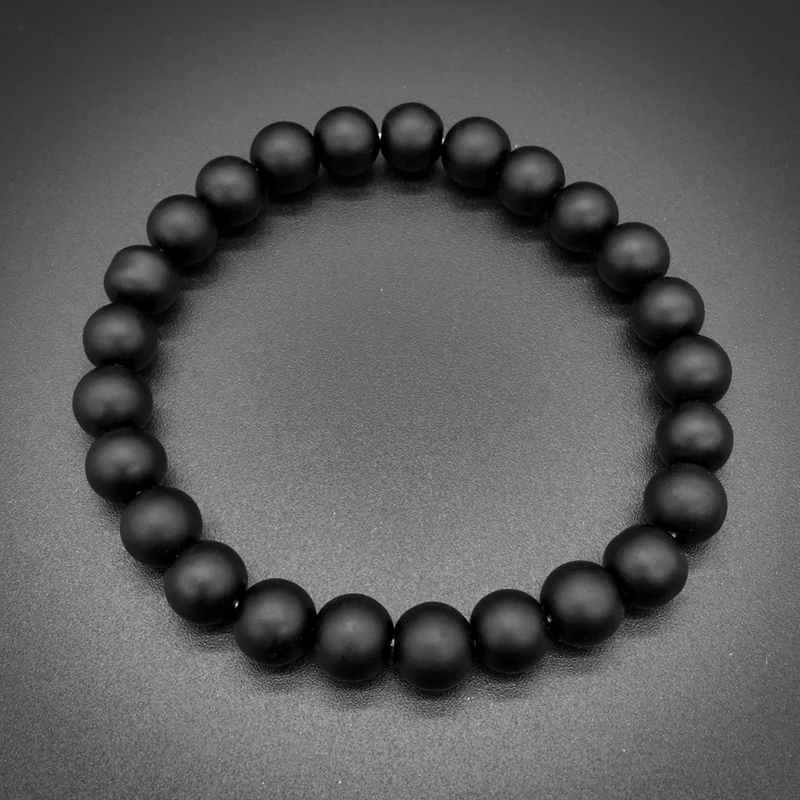 Браслет для йоги из серебра 8 мм с бусинами|charm bracelet|bead charm braceletbracelet silver |