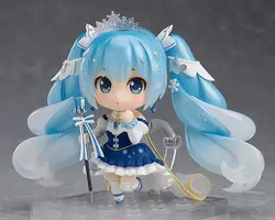 Nendoroid 1000 Снежная Мику: Снежная принцесса вер. Милая экшен-фигурка модели игрушки с дистанционным управлением