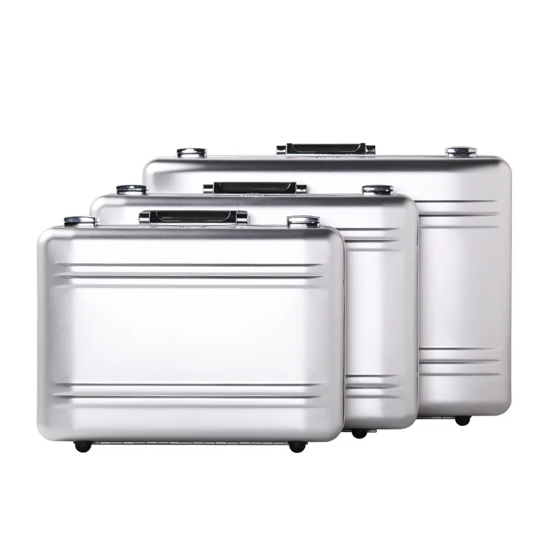 Full Aluminum Magnesium Alloy Metal Suitcase,Medical Equipment Tool Box