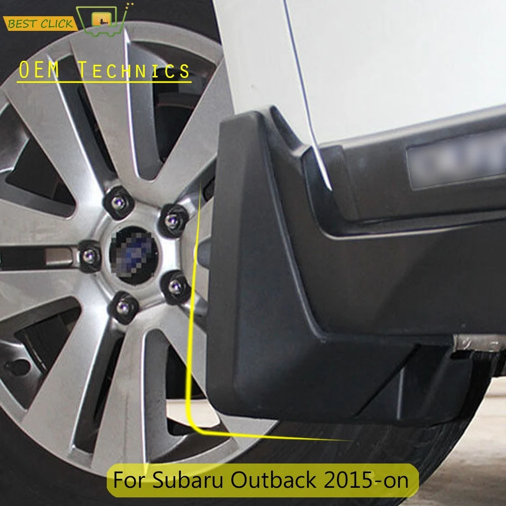 

Set Molded Mud Flaps For Subaru Outback 2015 -on Mudflaps Splash Guards Mud Flap Mudguards Front Rear 2016 2017 2018 2019 2020