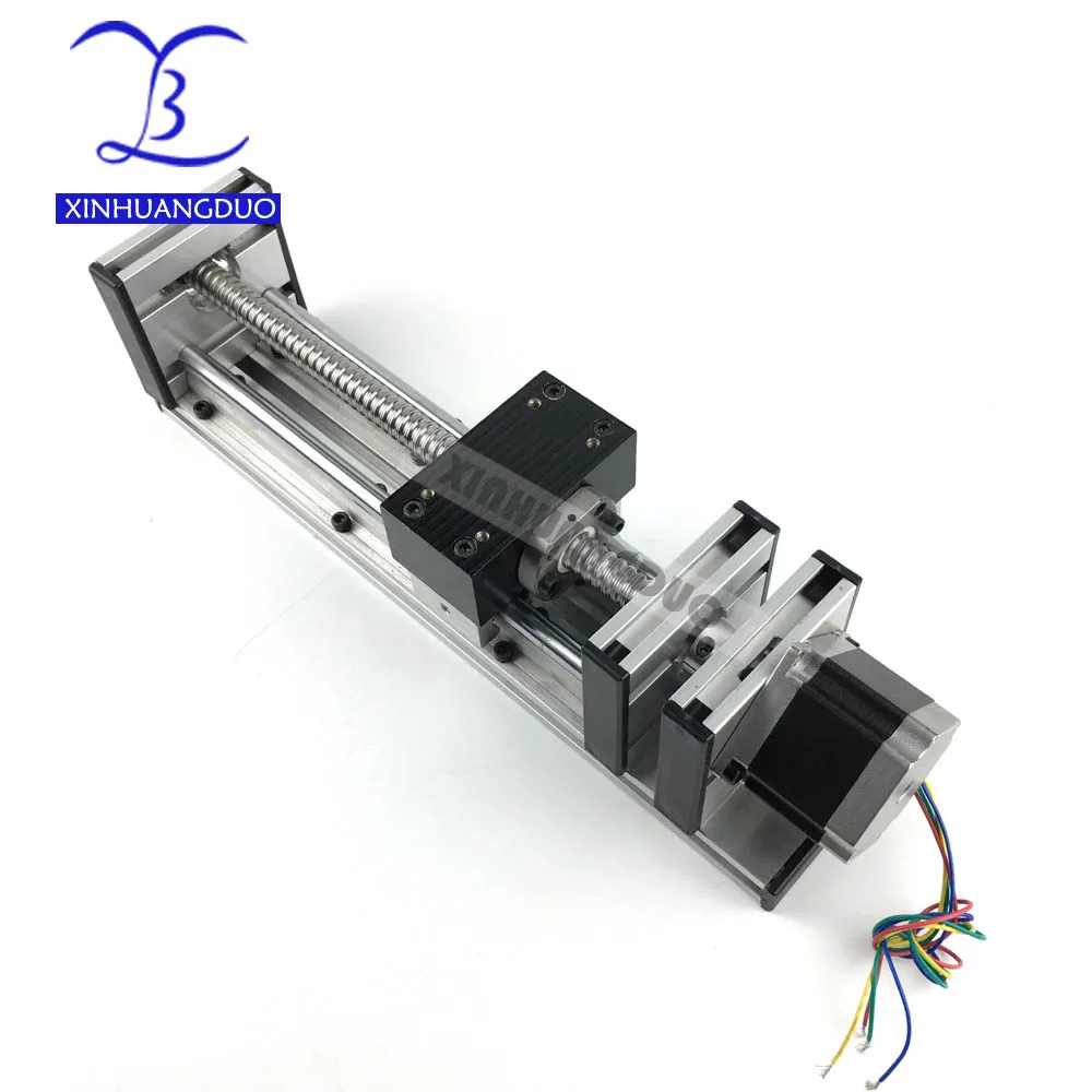 Linear Stage Actuator 100MM Ball Screw Slide Rail Linear Motion Guide