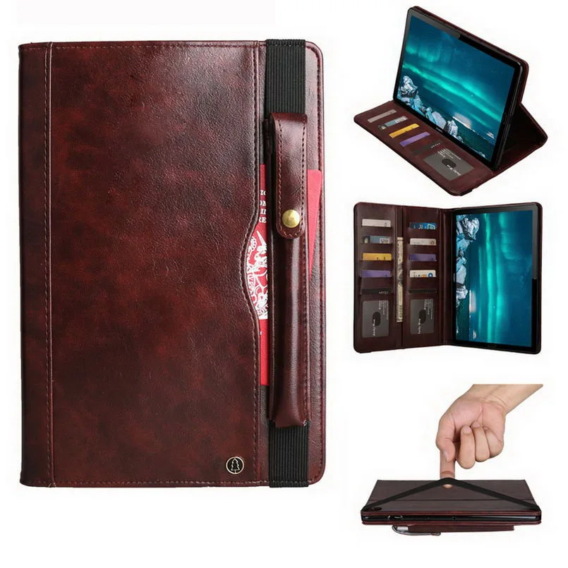 Чехол для Huawei Mediapad M6 10 8 чехол из искусственной кожи 2019 с отделением карт