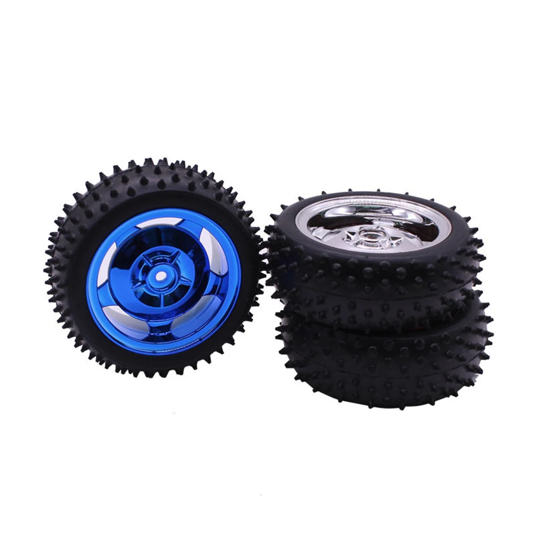 remarkable  85mm Off-road Tyre DIY Intelligent Robot Car Wheel Programming Toy Car Tire with Liner Programmable