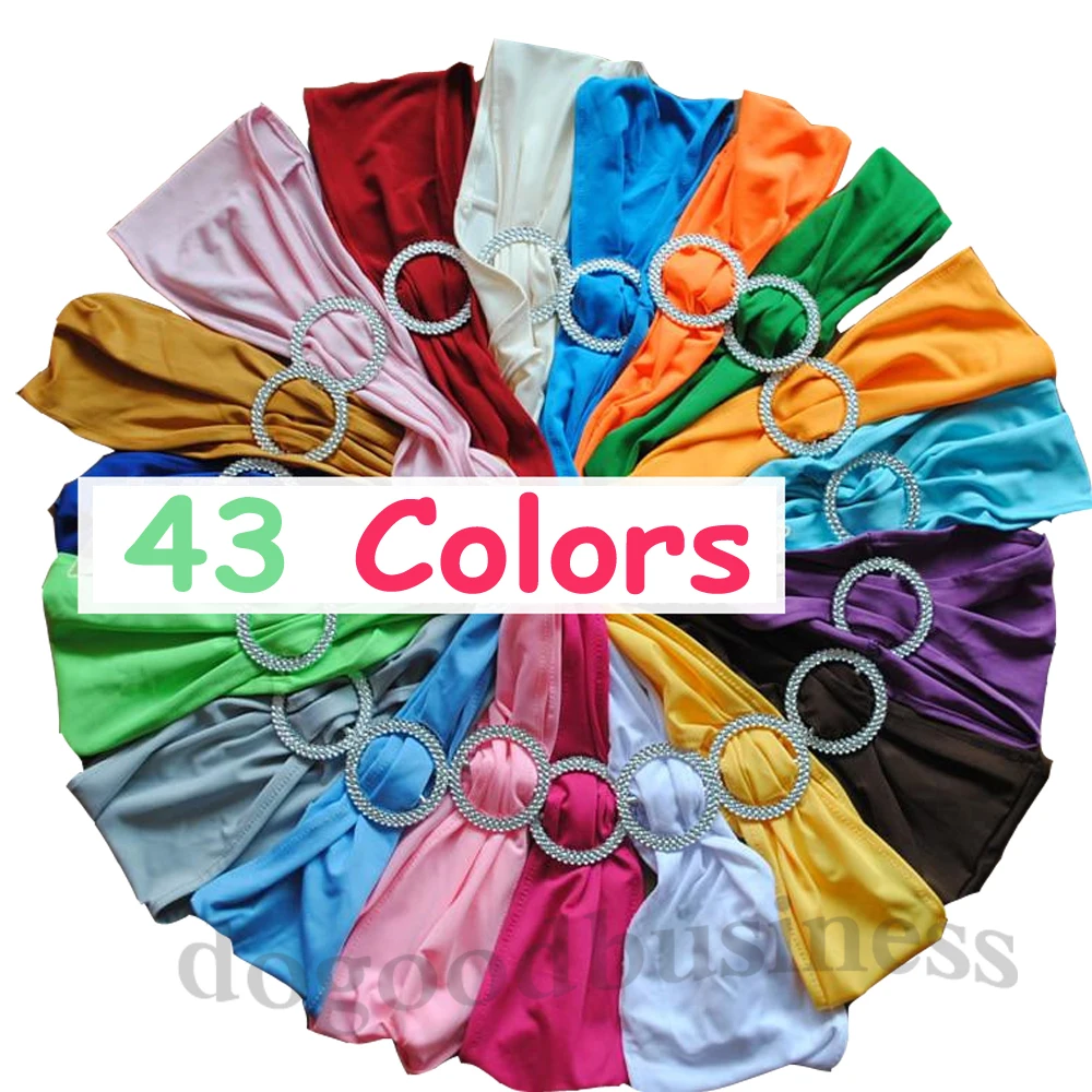 43 цвета, новинка, лайкра, повязка на стул, спандекс, чехол для свадебной вечеринки, банкета, украшения, принадлежности для мероприятий