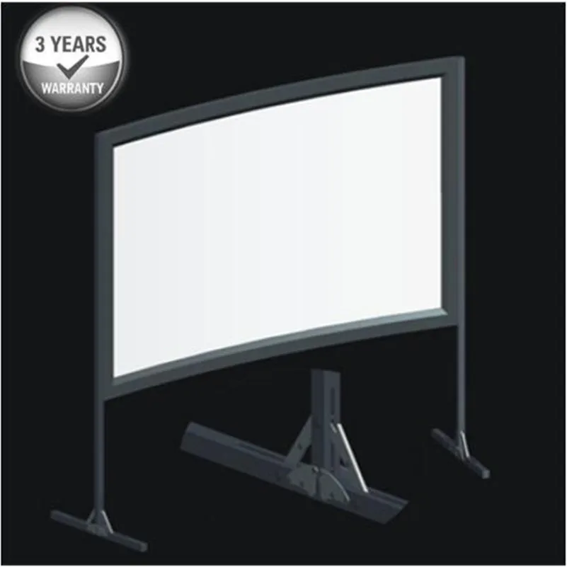 F3HWAW 16: 9 HDTV звуковая акустическая 4K изогнутая фиксированная рамка для домашнего