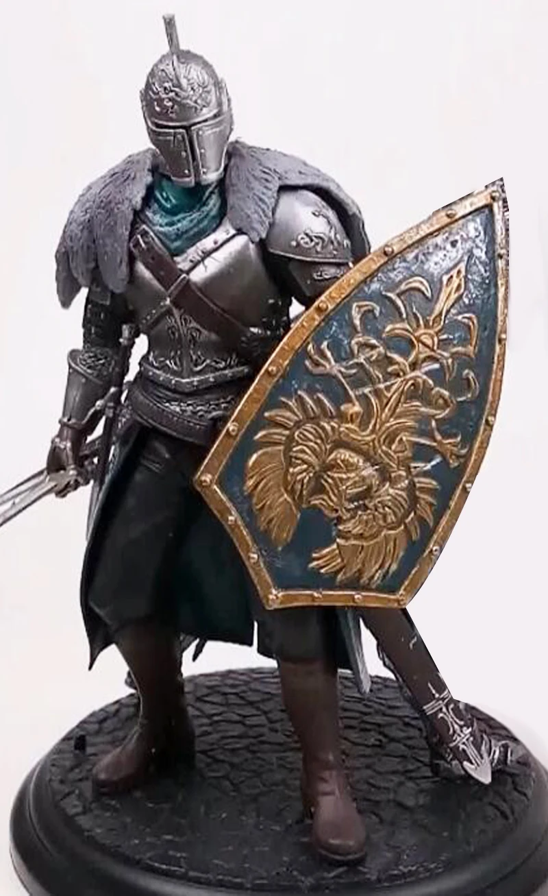 20cm Game Dark Souls DXF Sculpt Collection Vol.3 Black Knight Banpresto Faraam Knight Artorias The Abysswalker Action Figure (18)