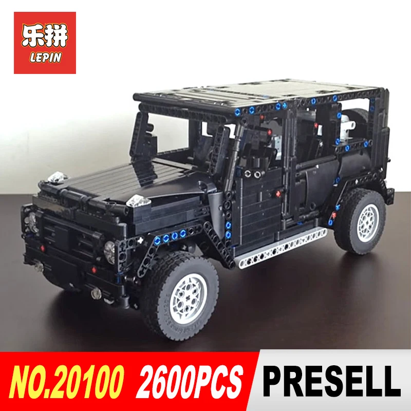 

Lepin Technic 20100 Compatible Legoing MOC 2425 G500 AWD Wagon RC Motors Model Building Blocks Bricks Educational Toys Gifts