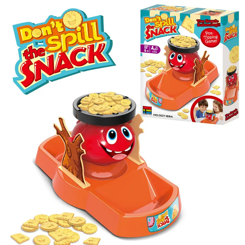

2 People Balance Board Game Cookie Toy Don't The Spill Snack Children's Educational Toys