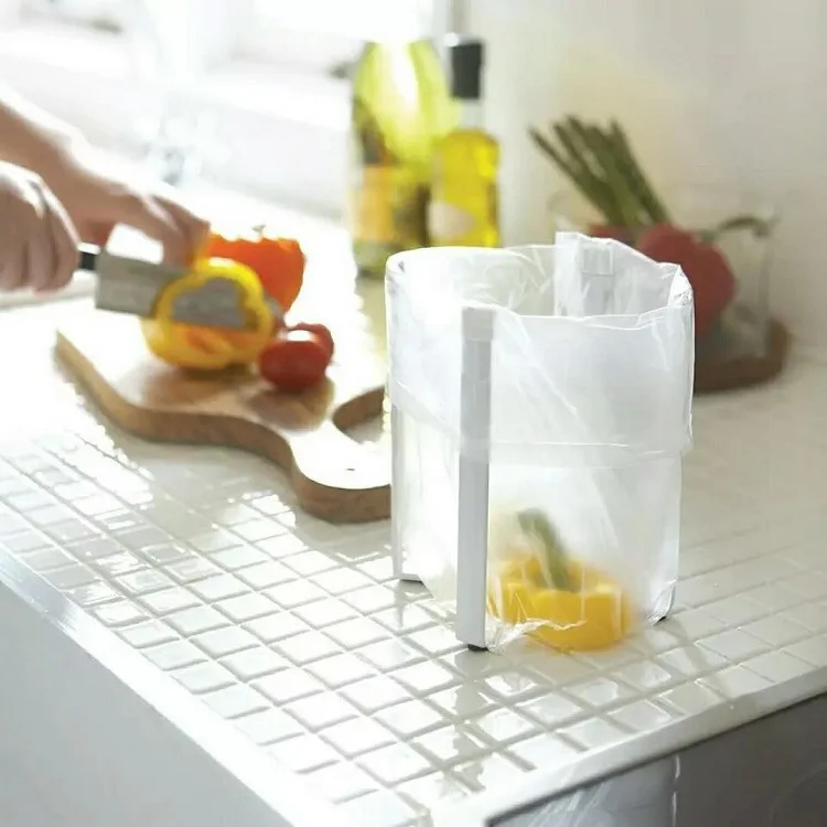 Folding Rubbish Bag Holder Coffee Cups Rack Kitchen Drying Shelf Hanging Drainer Storage Racks Organizer Garbage Bags Folding Rubbish Bag Holder Coffee Cups Rack Kitchen Drying Shelf Hanging Drainer Storage Racks Organizer Garbage Bags