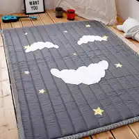 Simple Pattern Baby Play Mats Kids Crawling Carpet Cotton 2.5CM Thick Soft Mat No Smell Safe Blanket Rug Nordic Style