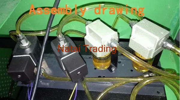 common rail injector flow meter used for Bosch for Denso Delphi common rail test bench
