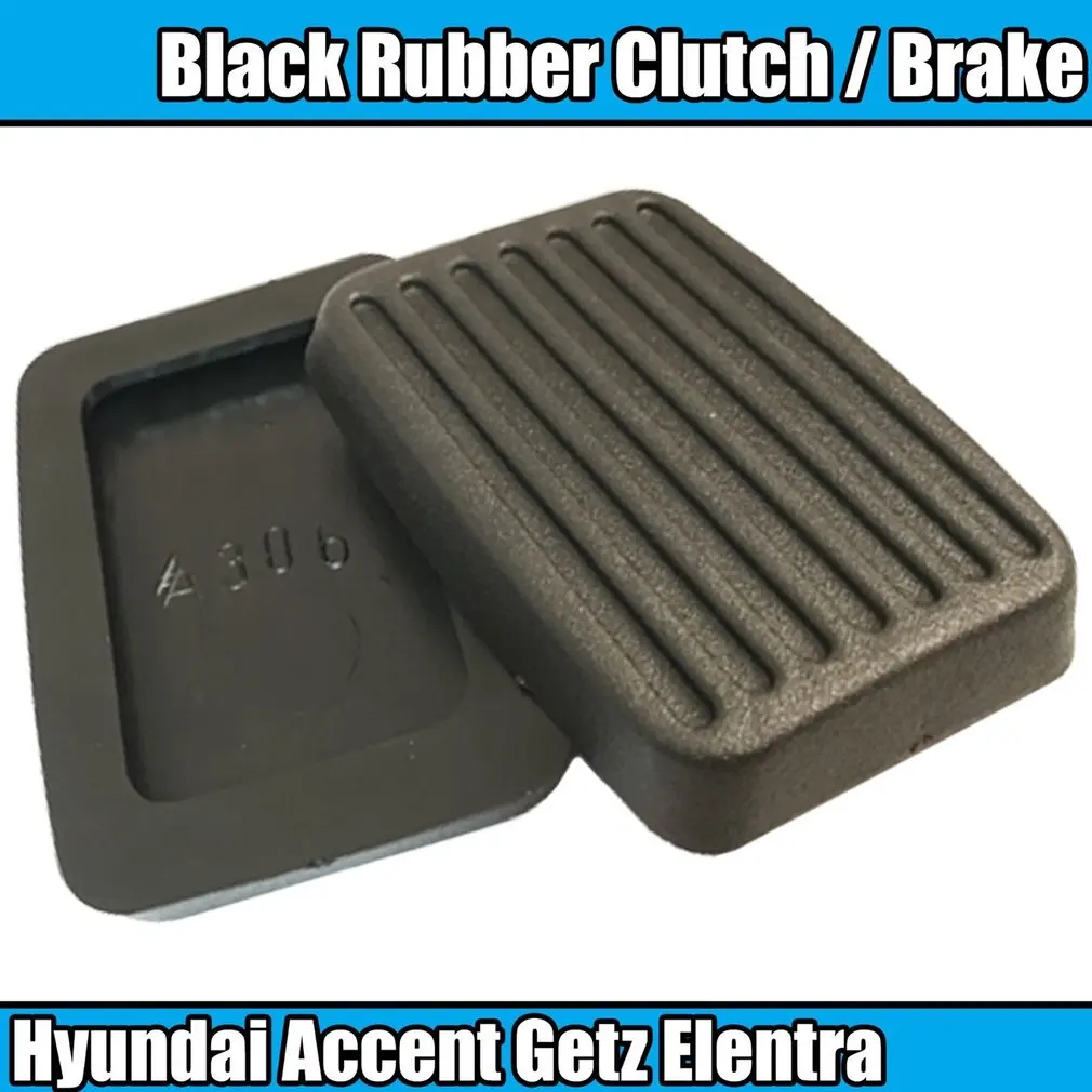 

2x for Hyundai Accent Getz Elentra Excel Scoupe Brake Clutch Pedal Pad Rubbers