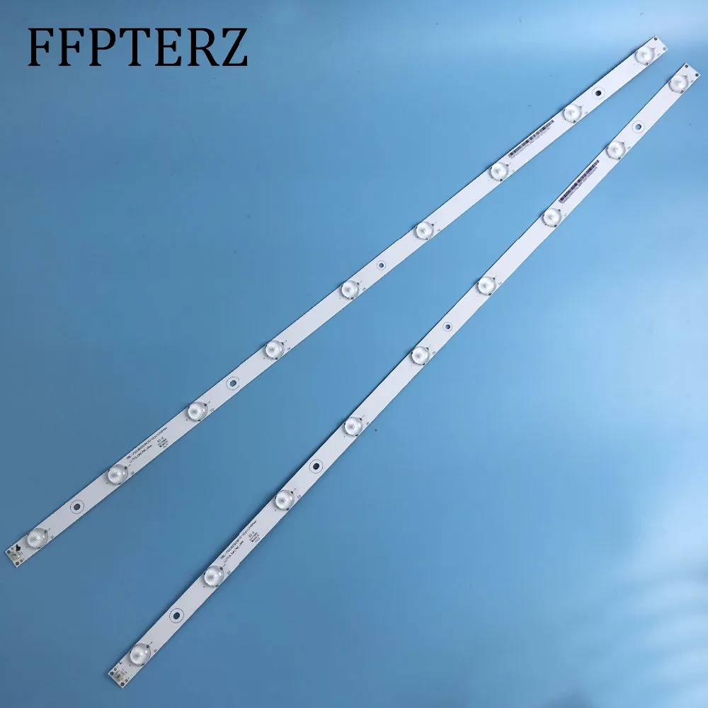 

2pcs 720mm*17mm 9 lamp Generic LED backlight strip update for 39''/40'' TV, large-size LCD, roadside billboard modification