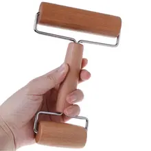 Деревянная h-образная Скалка антипригарное скольжение помадка торт ролик тесто украшение ремесло выпечки инструмент Y1QB