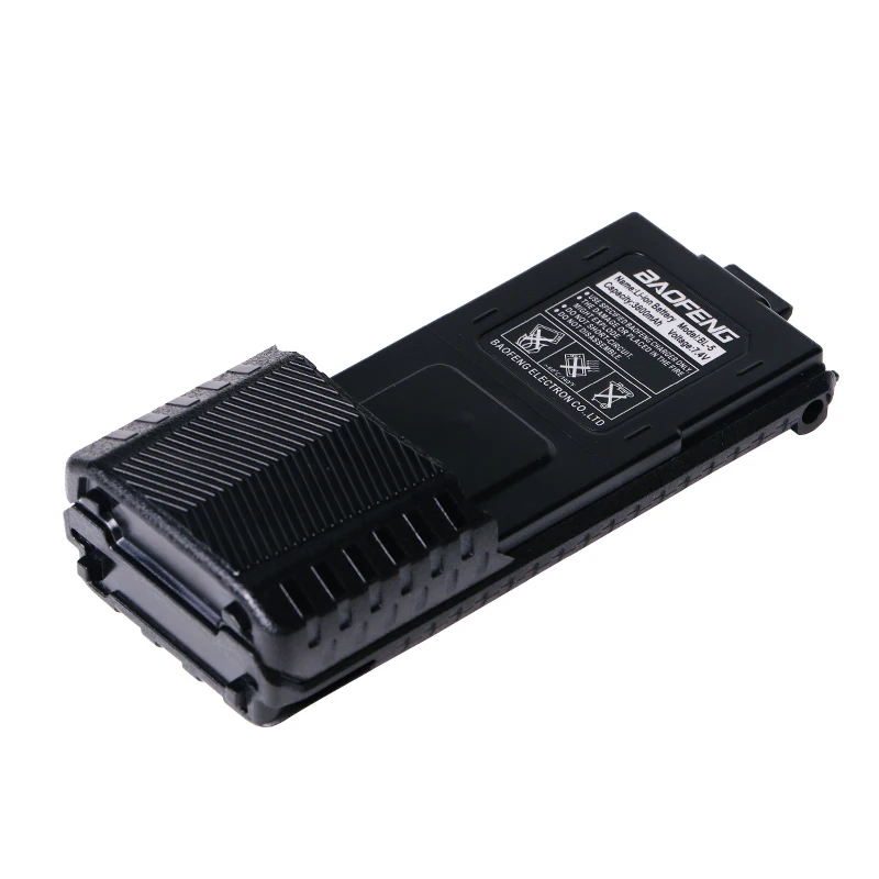Портативная рация Baofeng Двухдиапазонная VHF & UV 5R/400 520MH с батареей 3800 мАч 5R 5 Вт