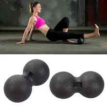 EPP фитнес арахисовый Массажный мяч для Лакросса мяч для спины плеч ноги реабилитационная терапия тренировка 16*8 см