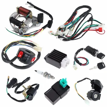 

50/70/90/110CC CDI Wire Harness Assembly Wiring Set ATV Electric Quad Coolster