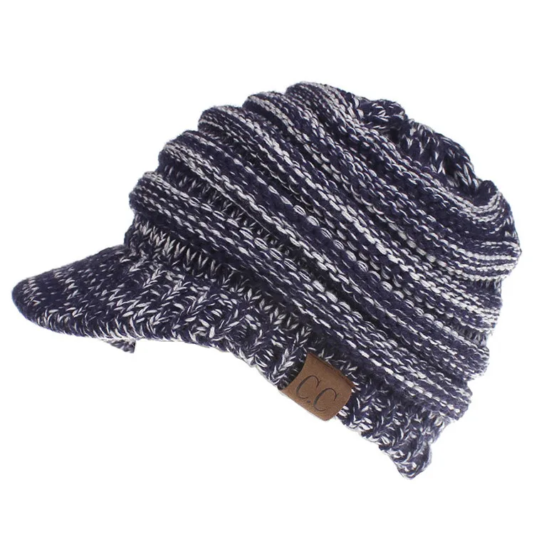 2018 New Autumn And Winter Fashion Lady Warm Hat For Women's Caps Skullies & Beanies Wool Acrylic Casual Solid Hat ACI126 (28)