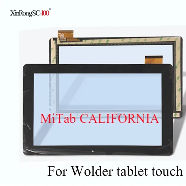 Сенсорный экран панель дигитайзер стекло для планшета Wolder miTab CALIFORNIA/PRAGA/Freedom 3g/цвета 10,1/подключение/один 10/Нью-Йорк - Цвет: miTab CALIFORNIA