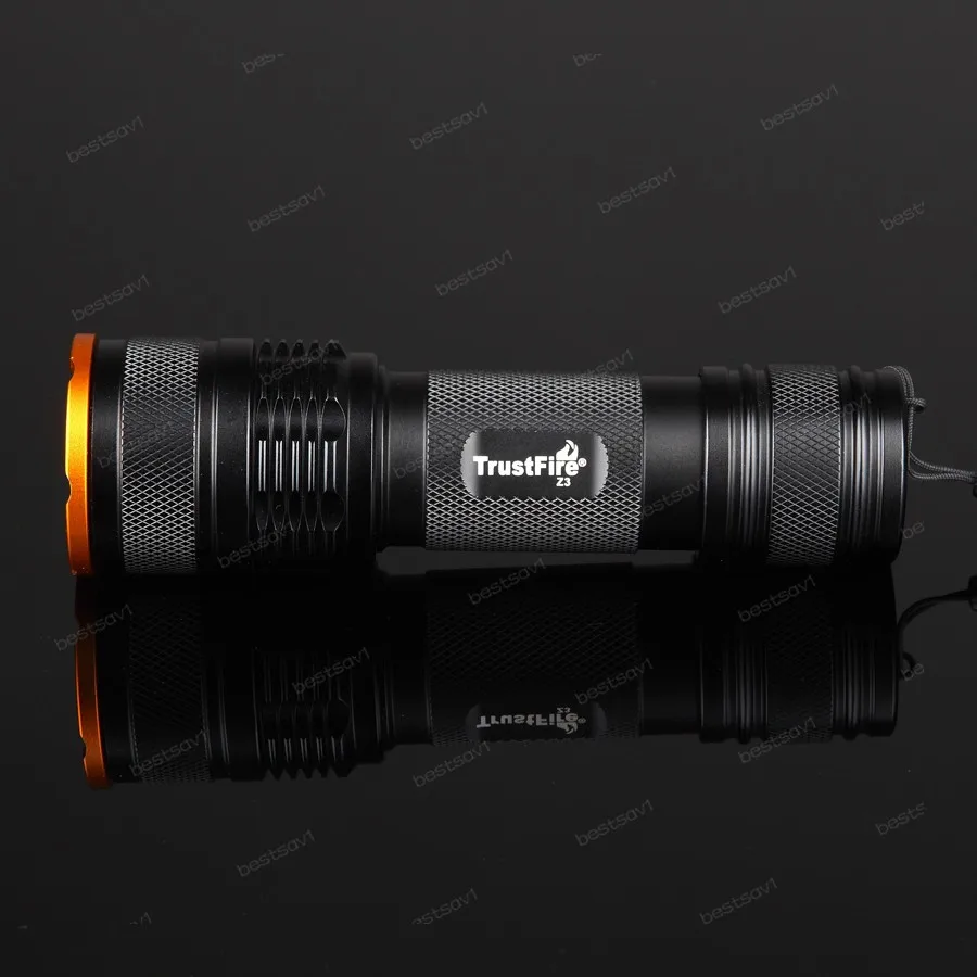 Trustfire Z3 Flashlight 5 Mode 1000 Lumens Bulb XM-L T6 LED Flashlights