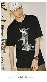 Мужская Хип-Хоп футболка Осьминог японский Harajuku футболка уличная летняя хлопковая футболка с коротким рукавом принт черные топы тройники