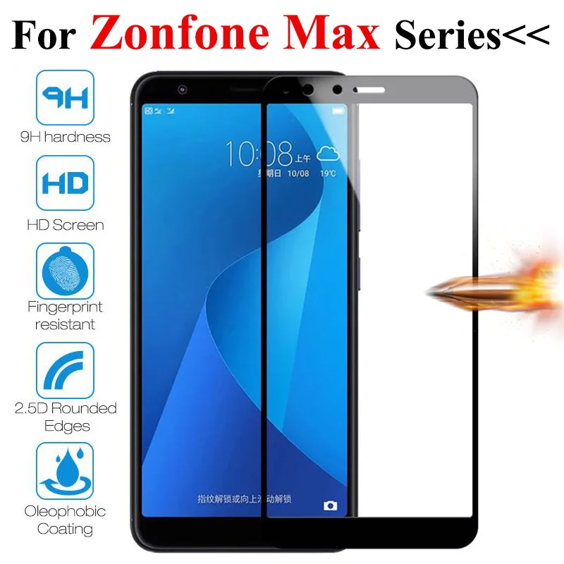 Стекло для ASUS Zenfone max plus ZB570TL pro m1 ZB601KL ZB555KL защита экрана 2.5D Закаленное стекло