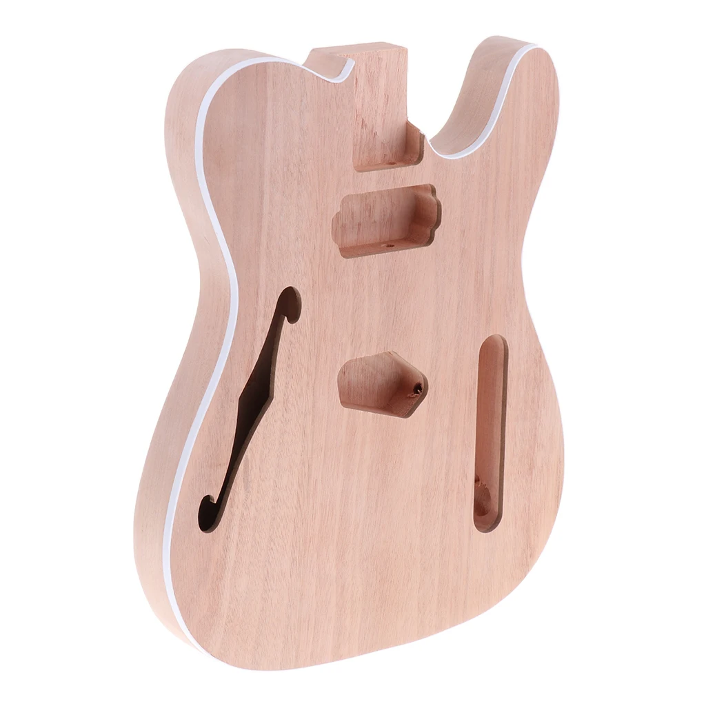 Деревянный незавершенный электрогитара тела для Telecaster гитары diy части