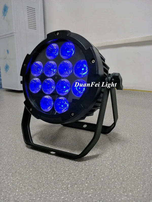 12x12w led battery flat par  (4)