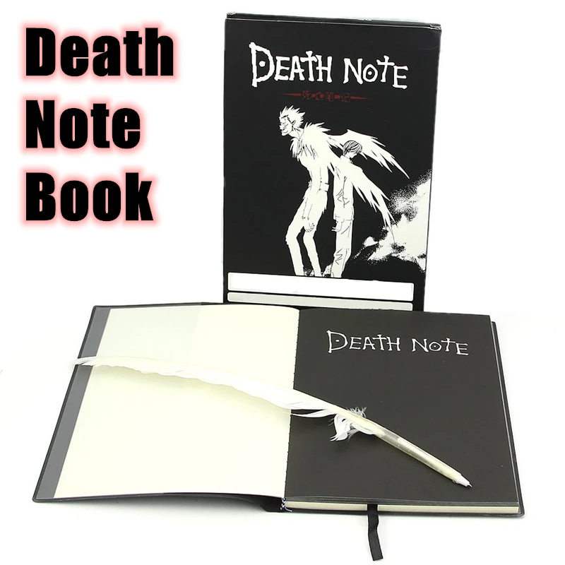 

Death Note Book Lovely Fashion Anime Theme Death Note Cosplay Notebook School Large Writing Journal Cosplay Accessory