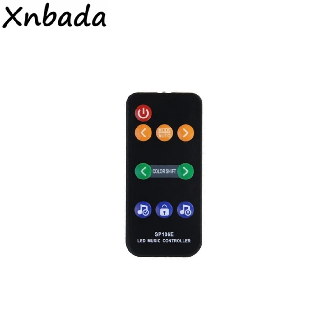 Светодиодная лента SP106E с 9 клавишами светодиодный музыкальный контроллер WS2811